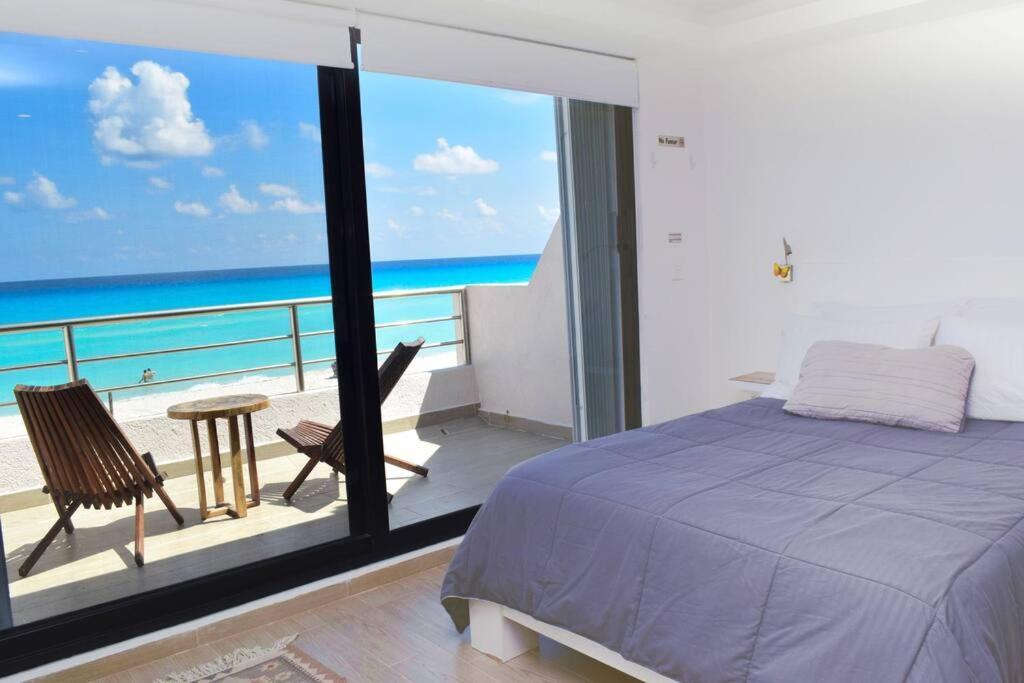 Ocean Front Villa Marlin, Best Location In Hotel Zone #109 Канкун Екстер'єр фото