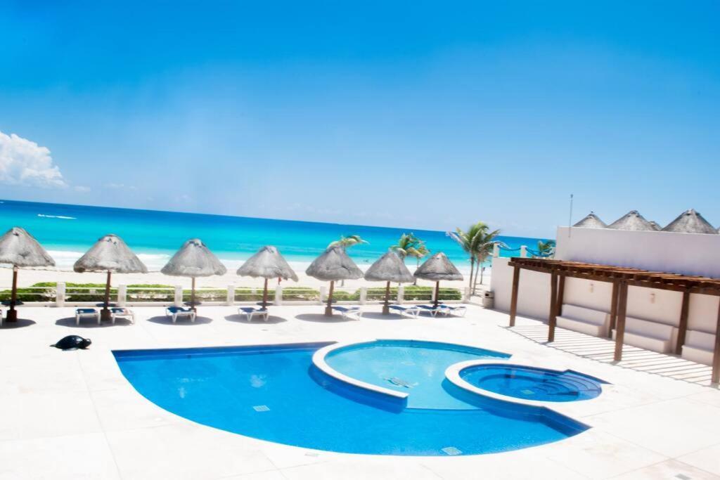 Ocean Front Villa Marlin, Best Location In Hotel Zone #109 Канкун Екстер'єр фото